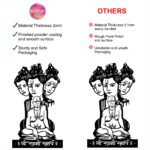 NEXTSTEP1 Shri Swami Samarth Metal Wall Art with Light Décor. - Image 3