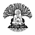 NEXTSTEP1 Swami Samarth Tree Metal Wall Art - Wall Decoration-18 x 18 inch