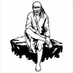 NEXTSTEP1 Sai Baba LED Metal Wall Art-Backlit Wall Hanging for Home Temple, Living Room & Office-24x18inch - Image 2