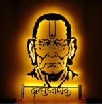 NEXTSTEP1 Anantkoti Brahmand Nayak Metal Wall Hanging (18x15 Inch )