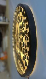 NEXTSTEP1 Shree Swami Samarth Spiritual LED Metal Wall Art with Backlight. - Image 2