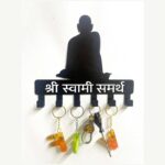 NEXTSTEP1 Shri Swami Samarth Metal Wall Art key hanging - Wall Decoration. - Image 2