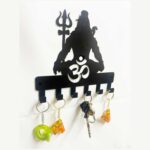NEXTSTEP1 Lord Shiva Metal Key Holder-23cm x 23cm - Image 4