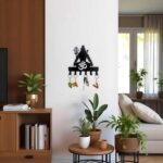 NEXTSTEP1 Lord Shiva Metal Key Holder-23cm x 23cm - Image 3