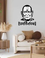 NEXTSTEP1 Shree Swami Samarth Metal Wall Art – 18x15 Inch Backlit Divine Wall Hanging - Image 2