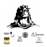 NEXTSTEP1 Adiyogi | Lord Shiva LED Wall Art | 22x18 Inch Metal Backlit Decorative Light - Image 4