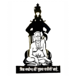 NEXTSTEP1 Shri Swami Samarth Vitthal Metal Wall Art- Wall Hanging (15x25 inch)