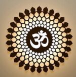 NEXTSTEP1 OM Mandala LED Wall Art-18x18 Inch