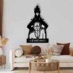 NEXTSTEP1 Swami Samarth and Vitthal Metal Wall Art With Light  ( 24 x 14 Inch ) - Image 3